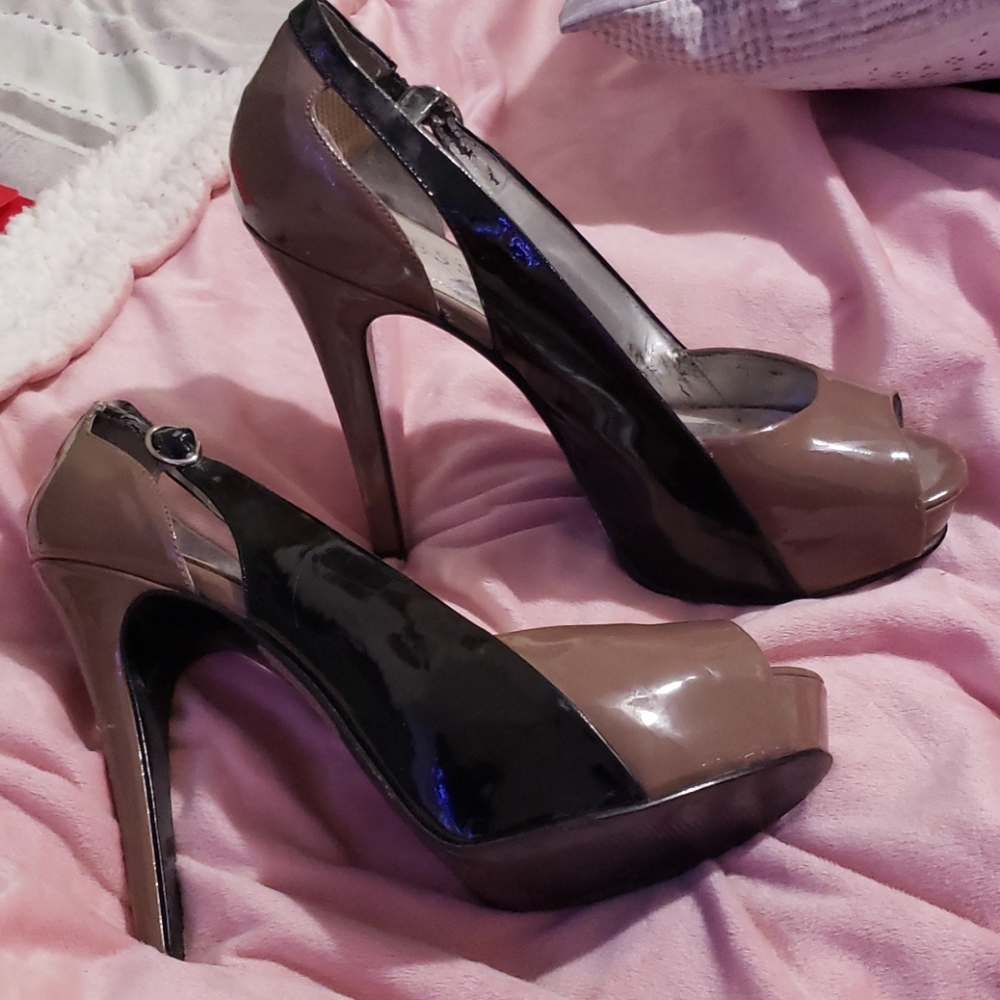 Women's peep toe heels